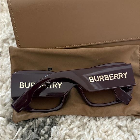 Burberry Tan Sunglasses with Case